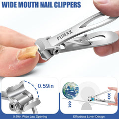 FUMAX – lames inclinées: coupe ciblée des angles et ongles incarnés.