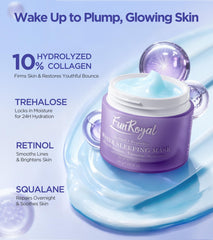 Close-up of refined pores after using the clay mask set.