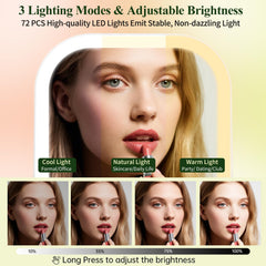 Éclairage LED FUNTOUCH à 3 couleurs pour différents usages.
