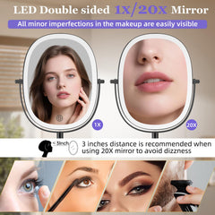 Miroir FUNTOUCH rotation 360° pour angle flexible.