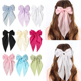 Furling Pompoms noeud rose gros sur cheveux, accessoire élégant pour cheveux volumineux