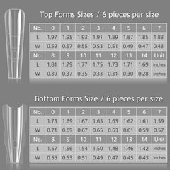 Furtherpretty Moules réutilisables transparents – durables et faciles à nettoyer