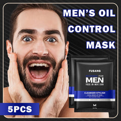 Texture légère du masque Fusang pour homme, application rapide et agréable.
