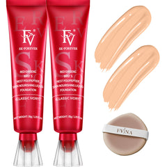 FV fond de teint waterproof avec texture légère pour un rendu naturel et durable.