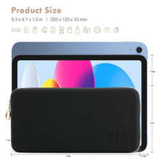 FVION design compact pochette pinceaux: grande capacité sans encombrement