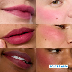 Gamme de teintes nude-coral-rose-mauve pour morues naturelles