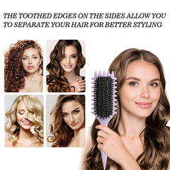 FXIYILTS brosse-cheveux-definition-anti-frisottis, contrôle les frisottis pour un look lisse.
