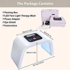 Masque LED Fxtiaa visage jaune, éclaircissement subtil du teint.