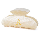 Fycert pinces-cheveux init glitter or: accessoire chic pour briller au quotidien.