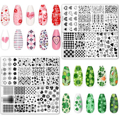 FYSUIMU trèfle Saint-Patrick, look festif et chanceux sur ongles