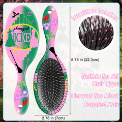 FYXRAO brosse paddle anti-nœuds pour cheveux épais et volumineux.