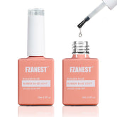 Base Gel Caoutchouc FZANEST en flacon: base solide pour des ongles uniformes