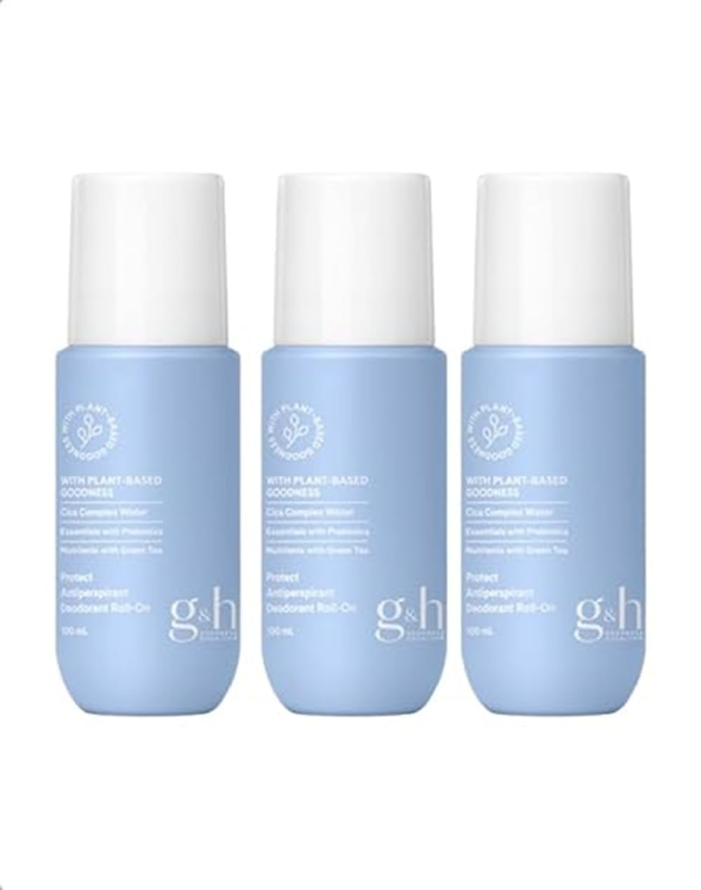G&H Protect Roll-On 100 ml – nouvel emballage, protection durable contre les odeurs.