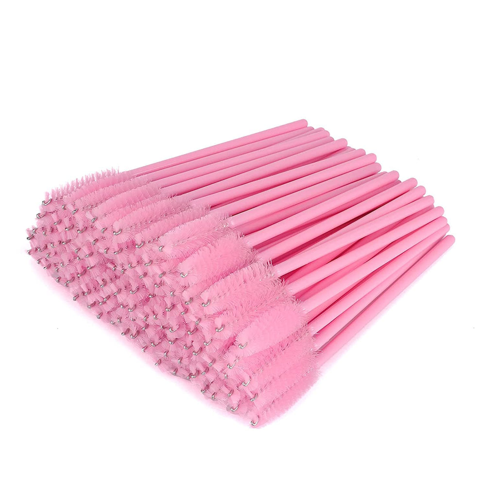 Brosse cils jetables G2PLUS rose, pratique pour séparer les cils avant le mascara.