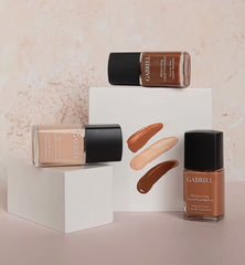 Ingrédients minéraux et vitamines A et E dans Gabriel Cosmetics.