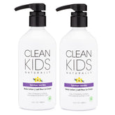 Gabriel Cosmetics Clean Kids Tahiti Vanille Lotion, flacons 2 pack, hydratation douce pour peaux sensibles.