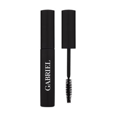 Gabriel Cosmetics Mascara Noir, brosse volumineuse pour des cils épais et définis.