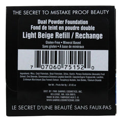 Gabriel Cosmetics Poudre Minérale pour un teint uniforme et contrôle de l’huile.