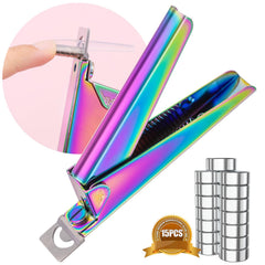 GA&EN pinces-ongles-chameleon-aimants: coupe nette et uniforme des ongles.