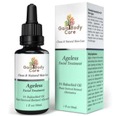 Huile Bakuchiol Gaia Body Care en flacon, hydratation et effet anti-âge.