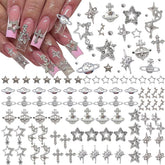 Ganepwns : charms etoiles pour ongles, motifs personnalisables.