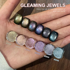 GAOY aimant 3-en-1 pour effets œil-de-chat variés sur vos ongles.