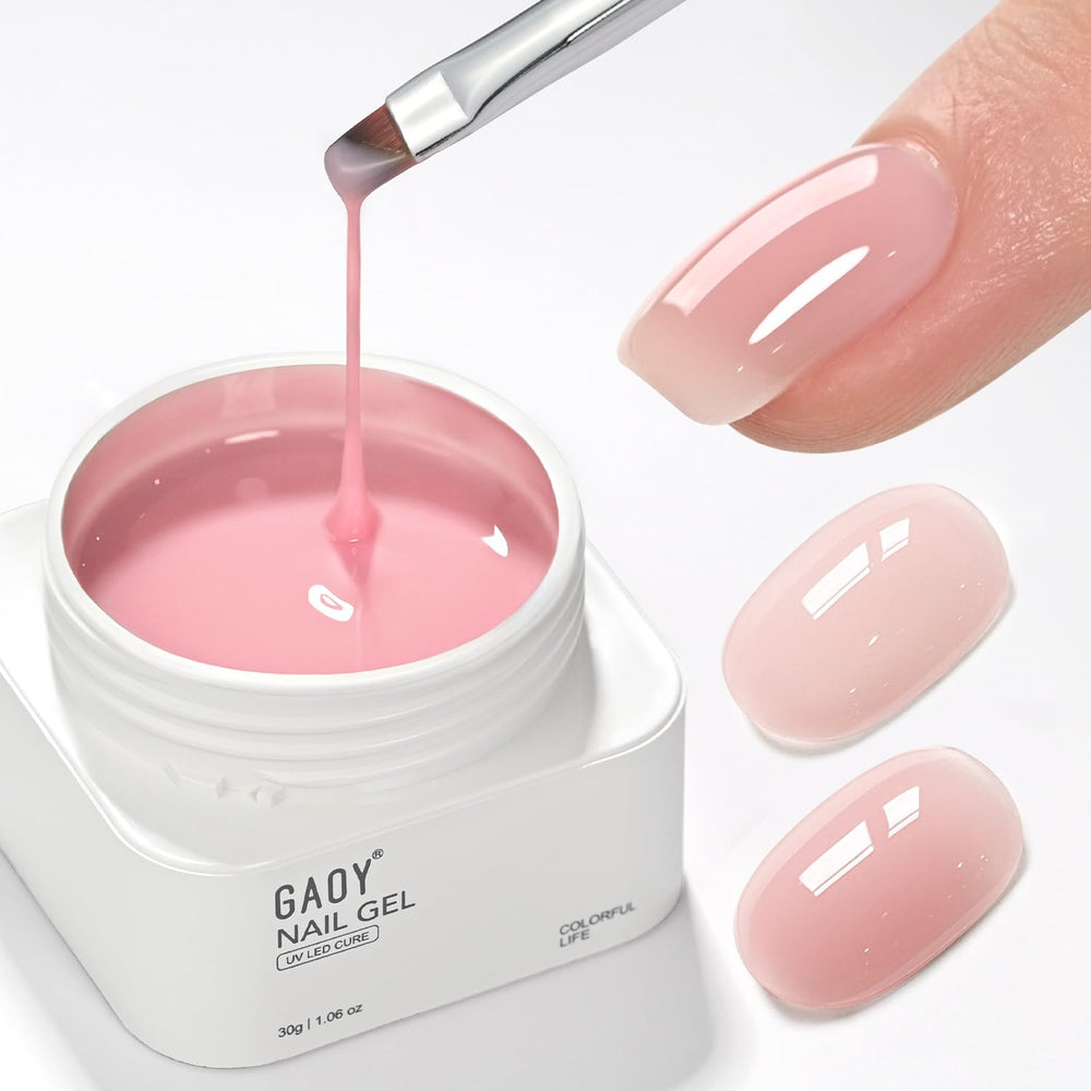 GAOY base colorie 30 g avec pinceau inclus prêt à une pose simple et précise