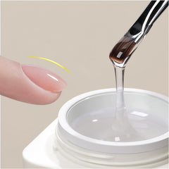 GAOY Gel Builder transparent à faible chaleur, 30 ml, pour ongles plus forts