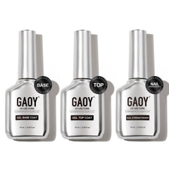 GAOY gel-de-finition-brillant: application fluide et durable sur les ongles.