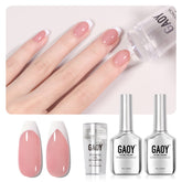 GAOY kit manucure française avec stamper pour des contours nets et précis.