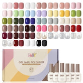 GAOY kit-vernis-gel 42 pièces: palette colorée pour toutes les saisons