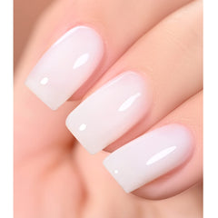 GAOY Milky White Jelly Nude packaging showing six color bottles