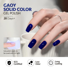 GAOY vernis gel pour manucure à domicile, maintien des ongles soignés et élégants.