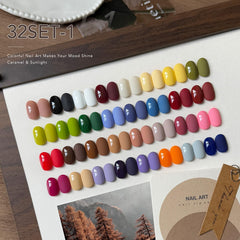 GAOY palette couleurs 32 teintes pour toutes saisons et styles