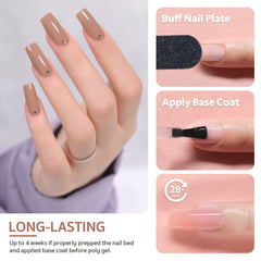GAOY base et finition inclus pour une pose durable et lisse.