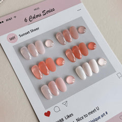 GAOY Sunset Jelly: teinte rose nude translucide pour un look naturel
