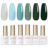 GAOY vernis gel vert foret sombre: tenue longue duree et brillance