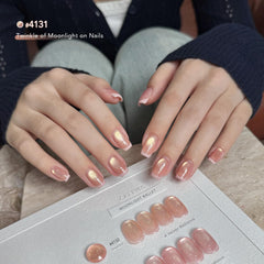 GAOY vernis gel nude jelly, nuances délicates pour look nude élégant.