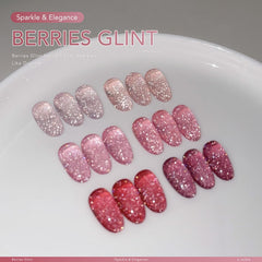 GAOY vernis gel paillettes rouge: fini étincelant et glamour au quotidien