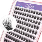 GAQQI Lash Clusters – ensemble 120 cils pour un effet naturel sans surcharge, usage quotidien.