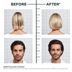 Garnier Fructis Hair Filler Thickening Spray: épaissit les longueurs du racine pointes.
