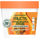 Garnier Fructis Papaye: bouteille prête pour un soin rapide en 1 minute, brillance assurée