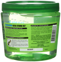 Garnier Fructis Style Ultra Strong Hold Gel No 4 hair application shows easy styling