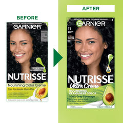 Ampoule huile fruits Garnier Nutrisse pour un mélange nourrissant.