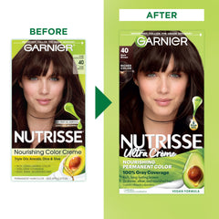 Nutrisse Garnier: ampoule huile fruits pour nourrir pendant la coloration