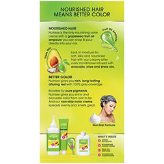 Ampoule huile fruits exclusive Garnier Nutrisse, pour nourrir et sublimer la couleur pendant la coloration.