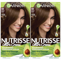 Garnier Nutrisse: bouteille de coloration à verser, couleur fidèle et uniforme.