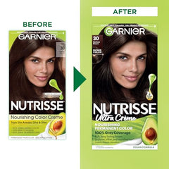 Garnier Nutrisse – texture crème non coulante pour une application nette.