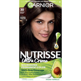 Garnier Nutrisse – emballage brun foncé Cola Doux, couleur durable.
