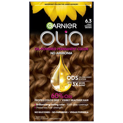 Garnier Olia flacon-applicateur pour une application précise et facile de la couleur.